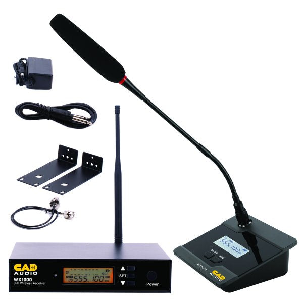 CAD Audio UHF Wireless Gooseneck Microphone System