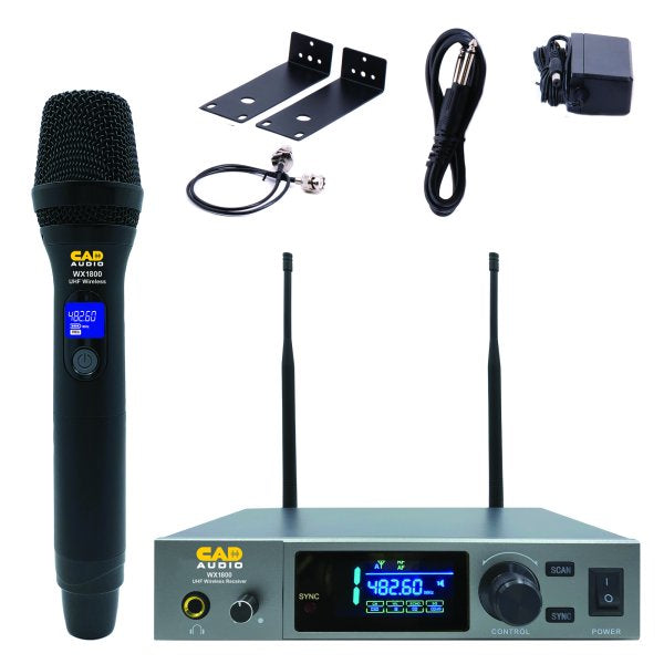 CAD Audio True Diversity UHF Wireless Handheld Microphone System
