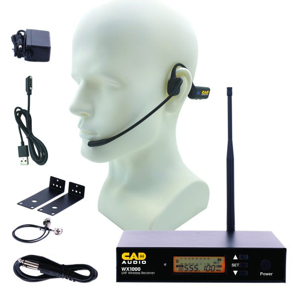 CAD Audio UHF Wireless Headworn Microphone System