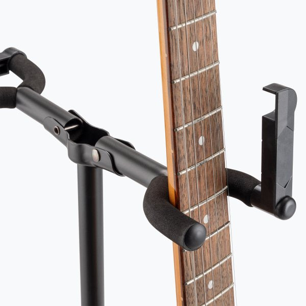 On Stage DELUXE FOLDING DOUBLE GUITAR STAND