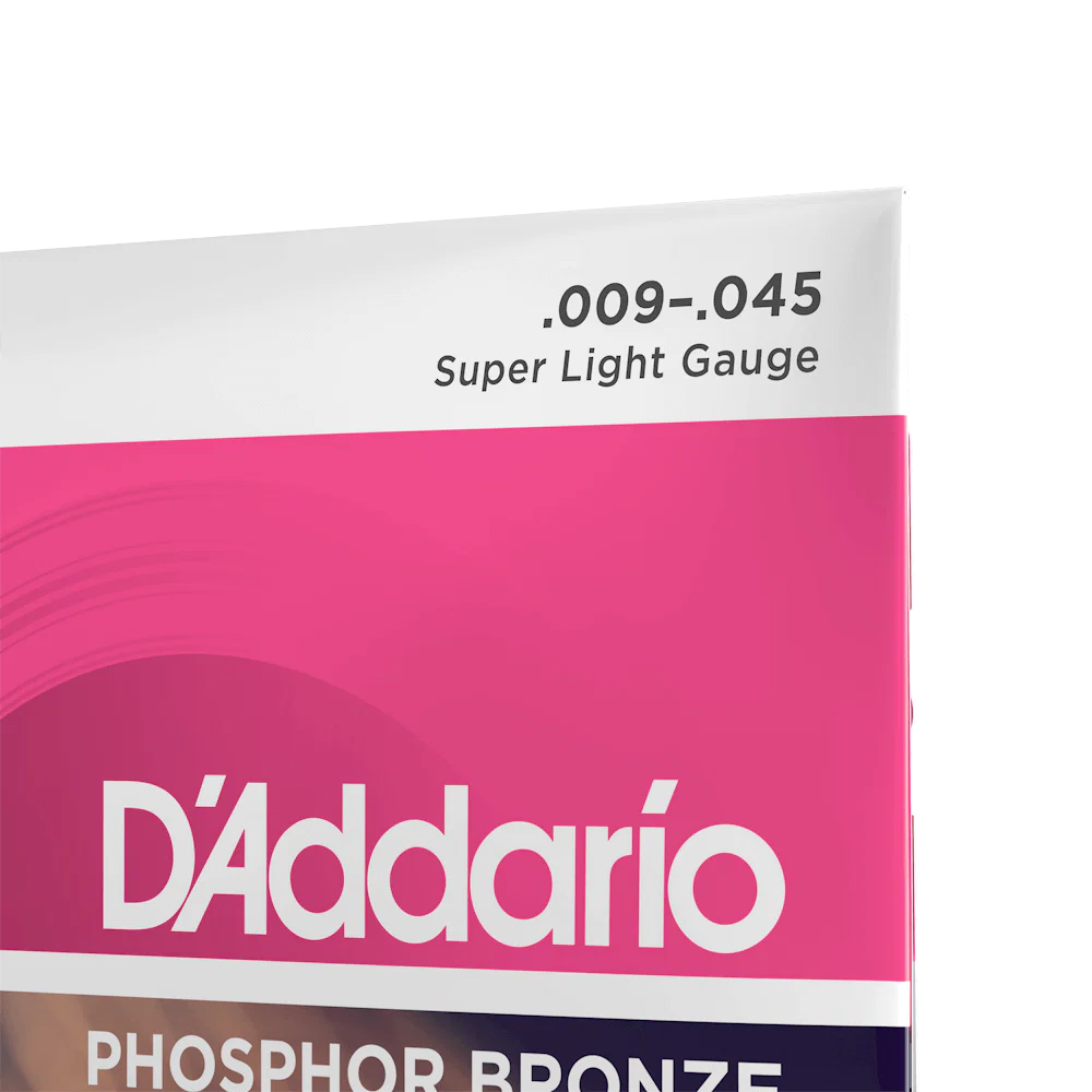 D’Addarío Phosphor Bronze Warm, Bright & Balanced Tone