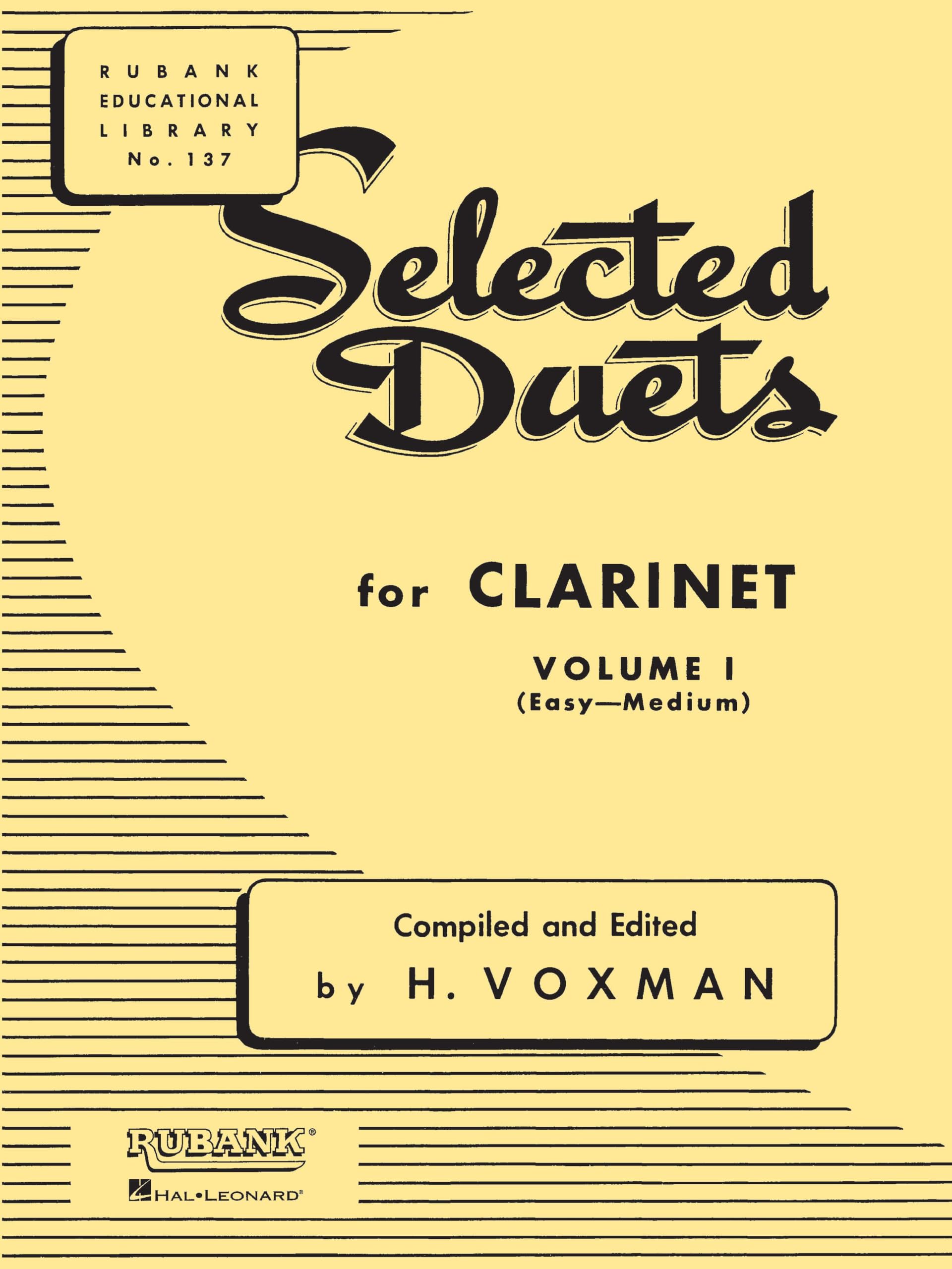 Selected Duets for Clarinet