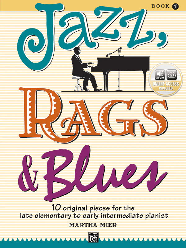 Jazz, Rags & Blues Piano Books