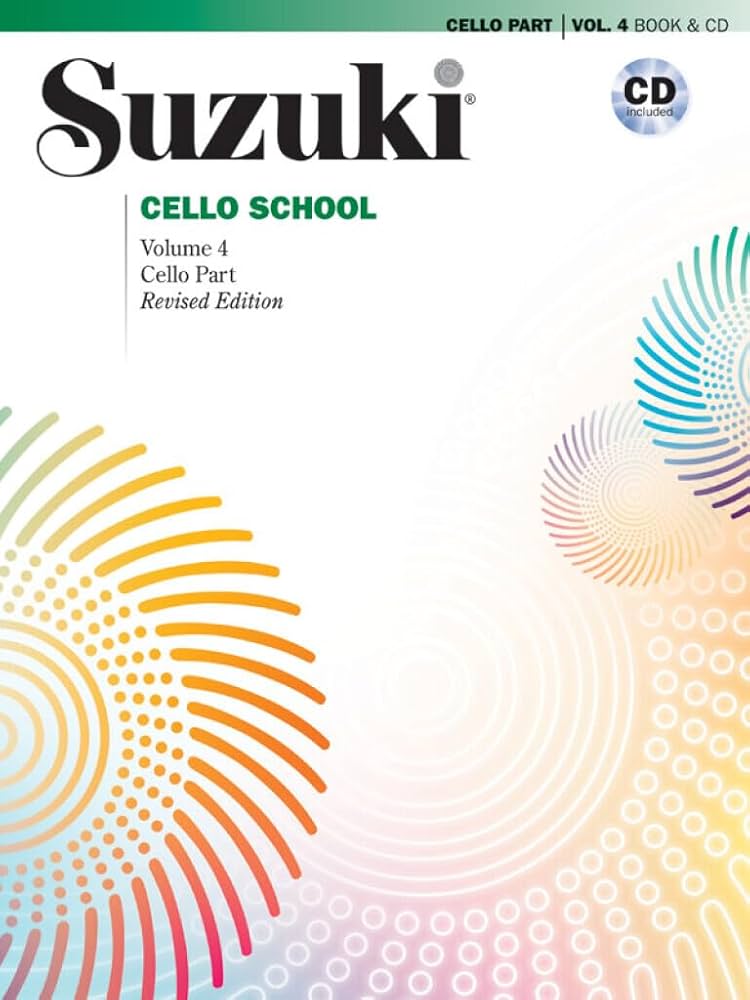Suzuki Cello School Books