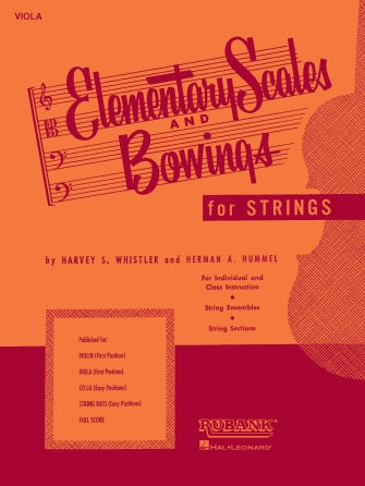 Elementary Scales and Bowings – Cello