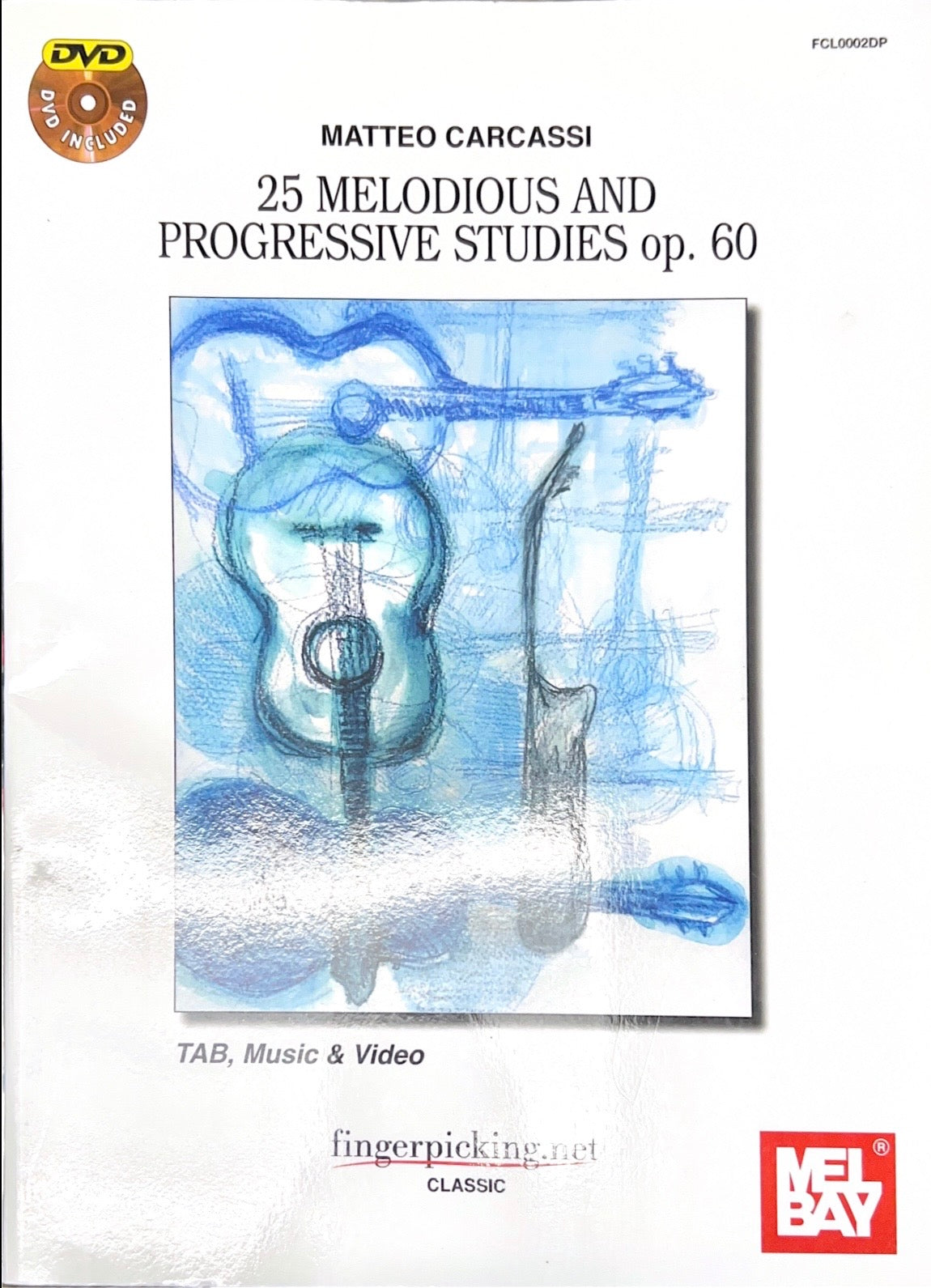 Matteo Carcassi 25 Melodious And Progressive studies op.60
