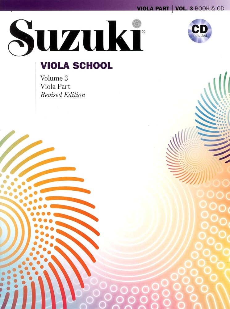 Suzuki Viola School Books