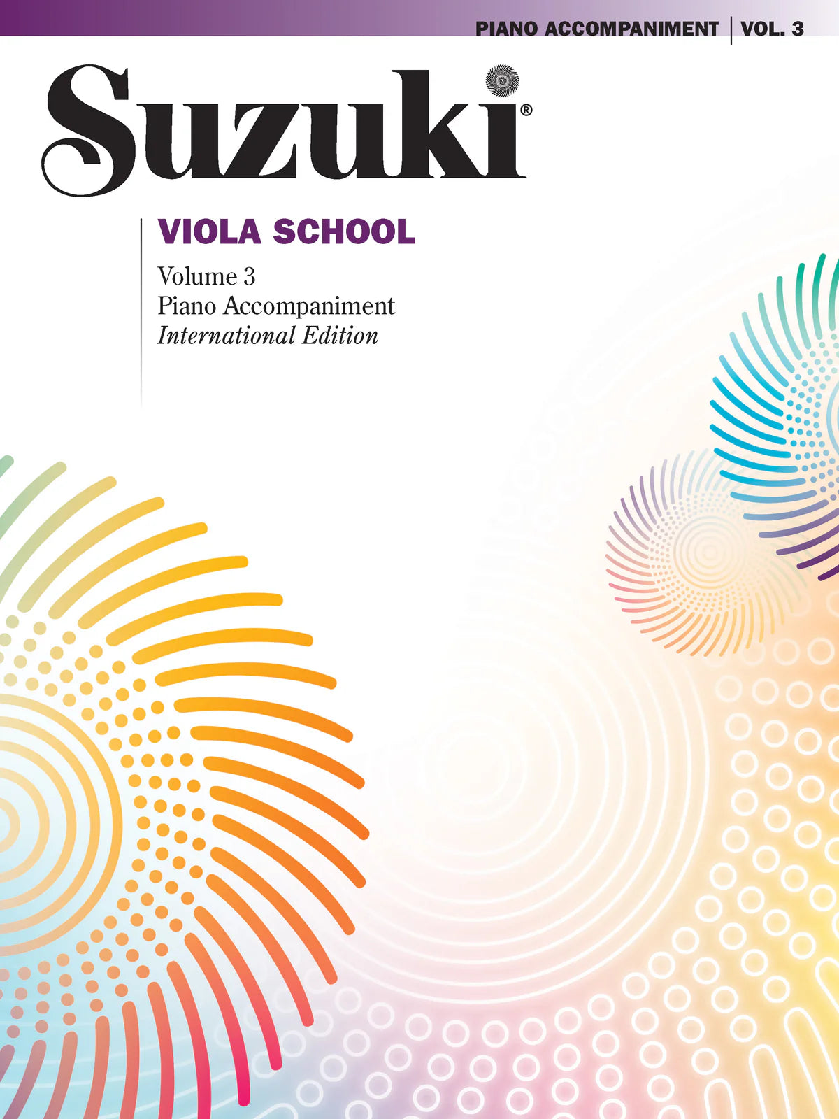 Suzuki Viola School, Volume 3: Viola Accompaniment Book