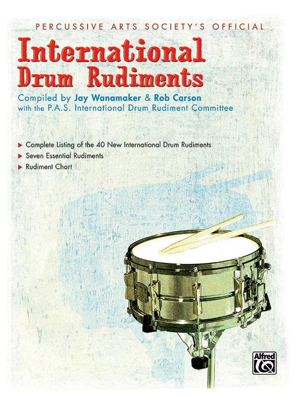 International Drum Rudiments: Snare Drum Book