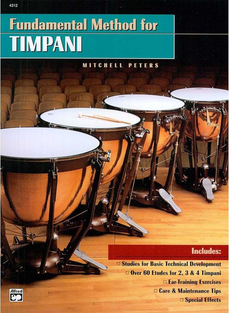 Fundamental Method for Timpani: Timpani Comb Bound Book