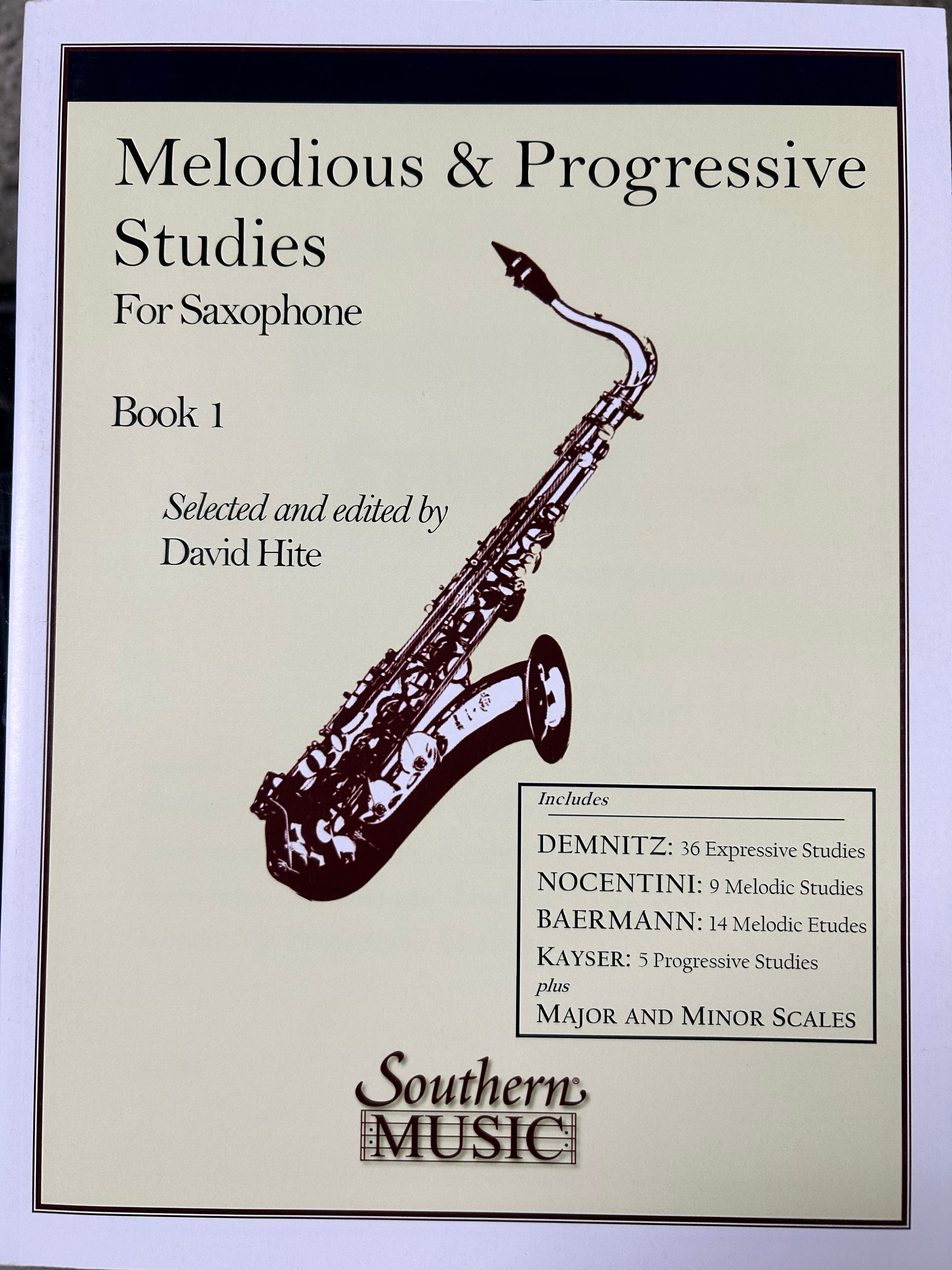Melodious and Progressive Studies for Saxophone Book 1