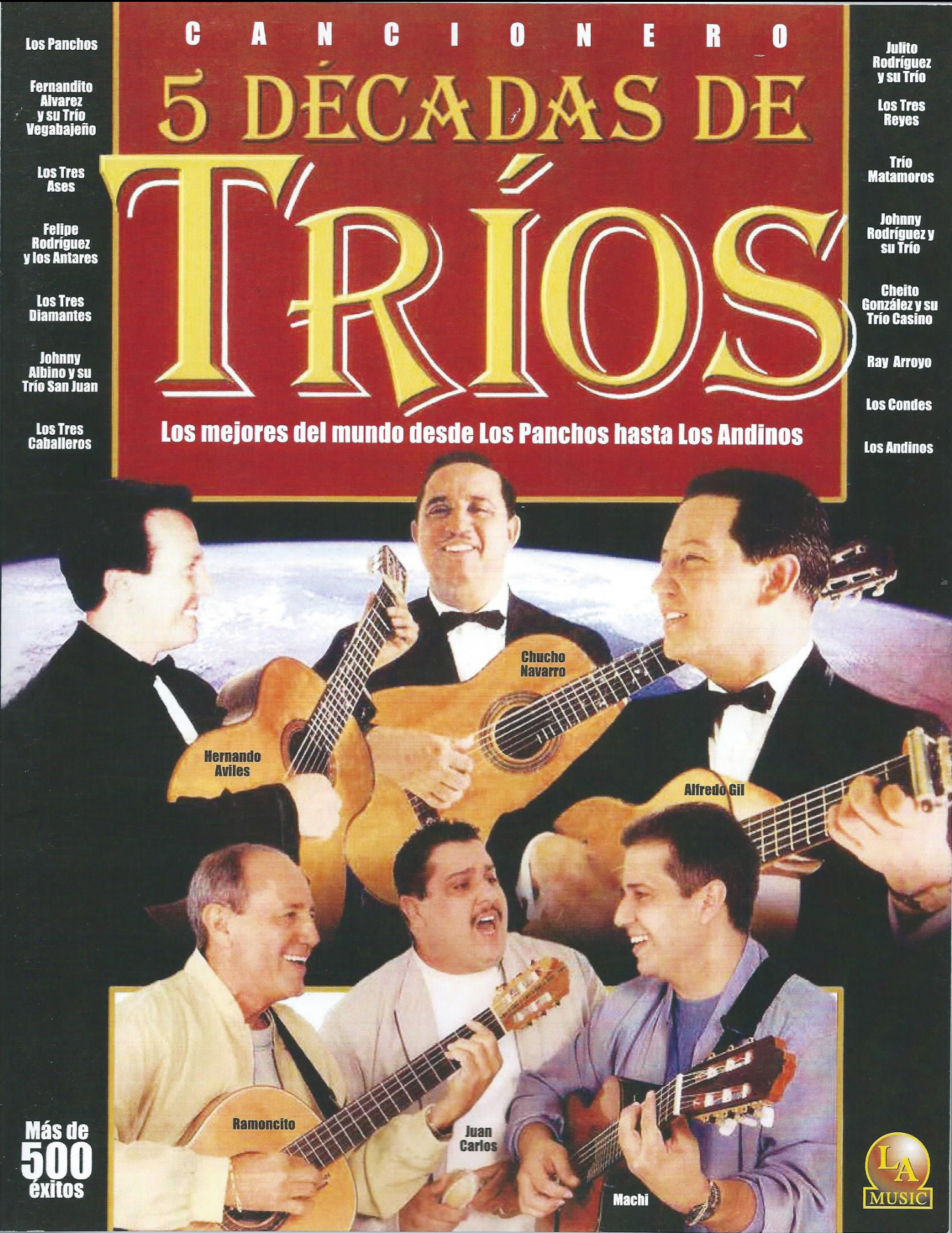 Cancionero 5 Décadas de Tríos