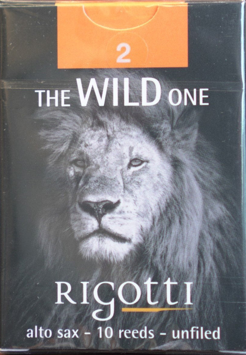 Rigotti The Wild One Alto Saxophone Reeds - (10-pack)
