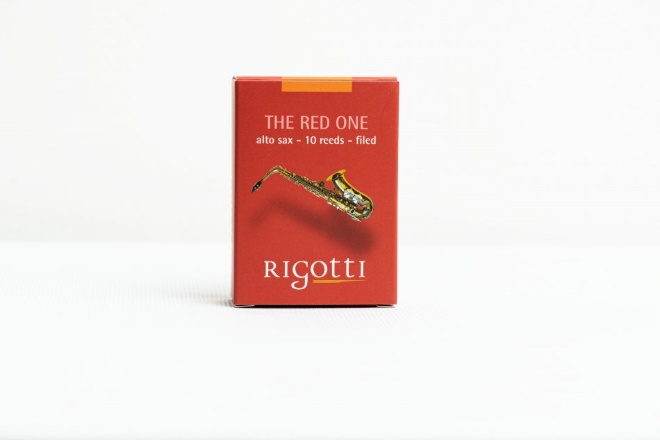 Rigotti The Red One Gold Classic Alto Saxophone Reeds (10-pack)