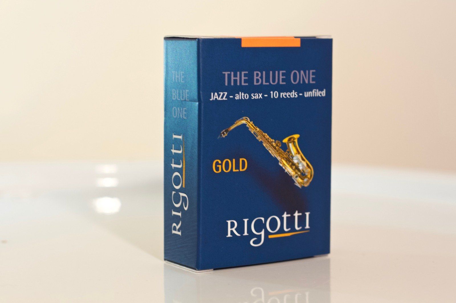 Rigotti RG.JSA Gold Jazz Alto Saxophone Reeds - (10-pack)