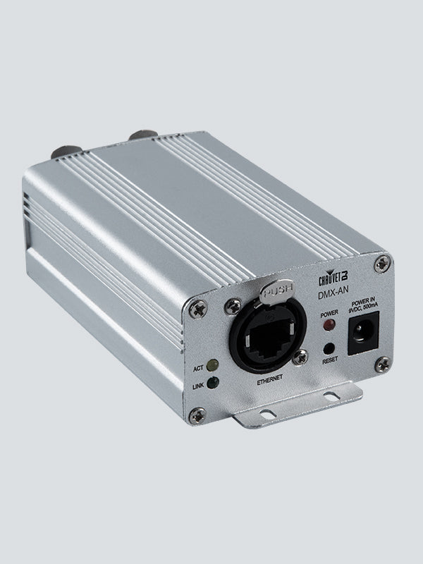 Chauvet DJ DMX-AN 2 Art-Net/sACN Node Ethernet to 2 DMX Universe