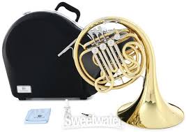 Jupiter JHR1100 Intermediate Double French Horn Clear Lacquer