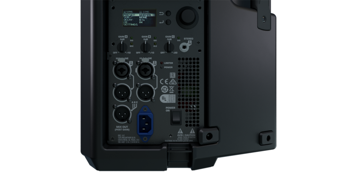 QSC K12.2 2,000-watt 12-inch Powered Speaker