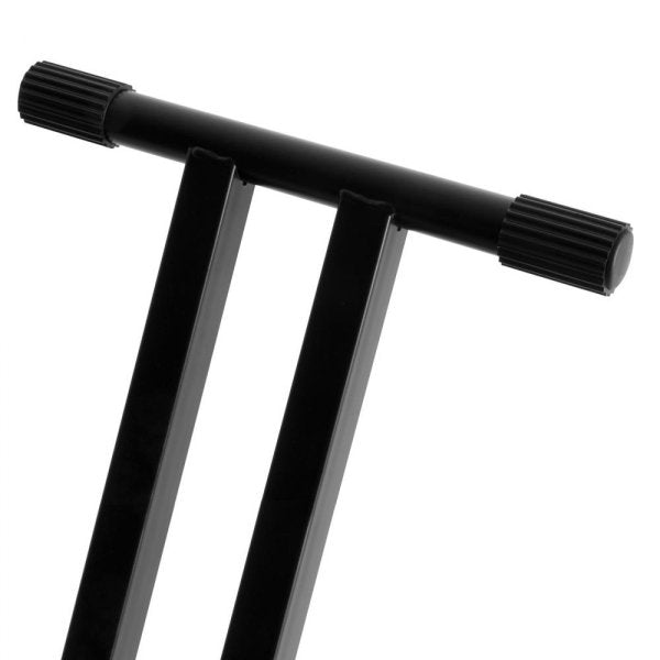 On Stage ERGO-LOK Double-X Keyboard Stand with Welded Construction