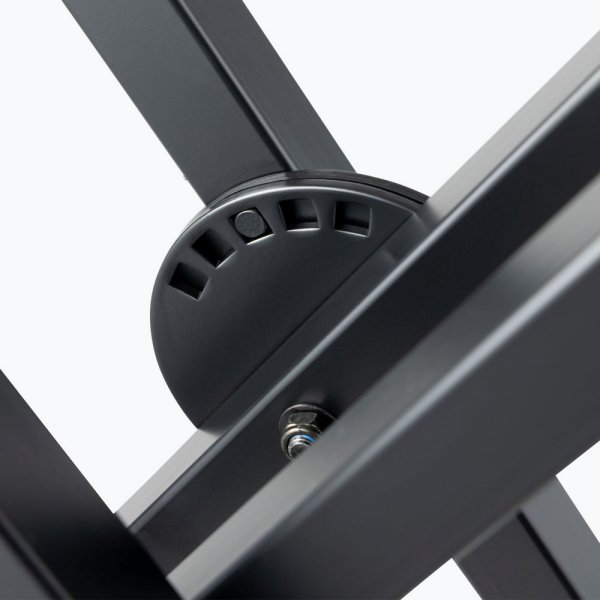 On Stage ERGO-LOK Double-X Keyboard Stand with Welded Construction