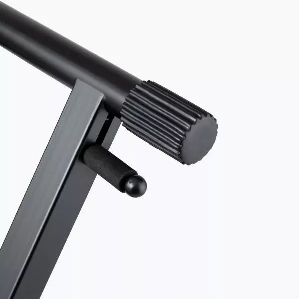 On Stage ERGO-LOK Double-X Keyboard Stand with Welded Construction