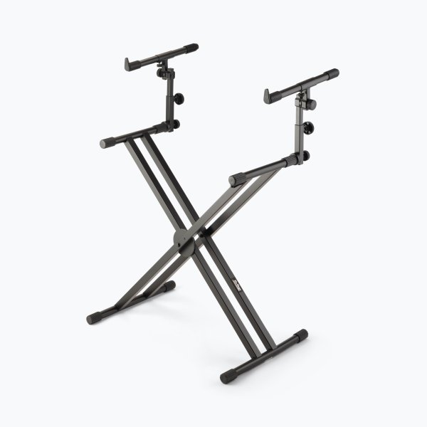 DOUBLE-X ERGO-LOK KEYBOARD STAND WITH SECOND TIER