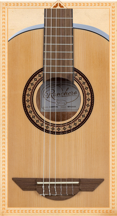 H. Jimenez LGR75N Ranchero Series 3/4 Size Nylon String Guitar