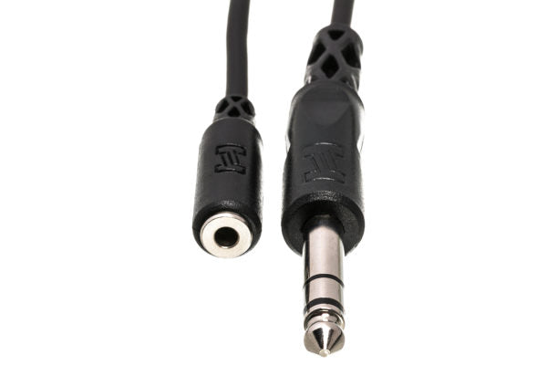 HOSA Headphone Adapter Cable 3.5 mm TRS to 1/4 in TRS