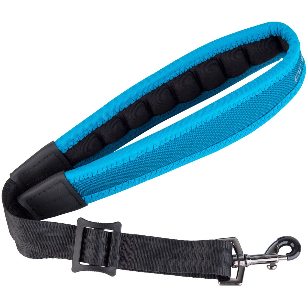 Protec Saxophone Neck Strap - Less Stress Neoprene, Metal Snap, Size 22" Regular (Teal Blue)