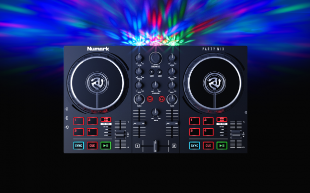 Numark Party Mix II DJ Controller with Built-in Light Show