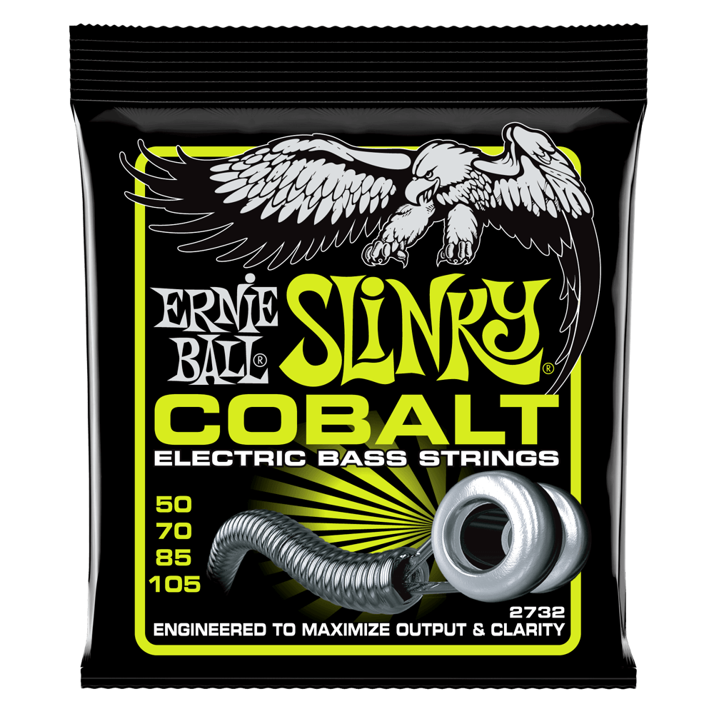 Ernie Ball Super Slinky Cobalt Electric Bass Guitar Strings