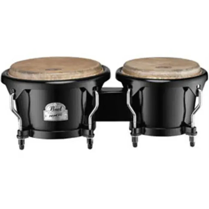 Pearl Primero Fiberglass Bongo Set - 6" And 7" - 602 BISTRE BLACK