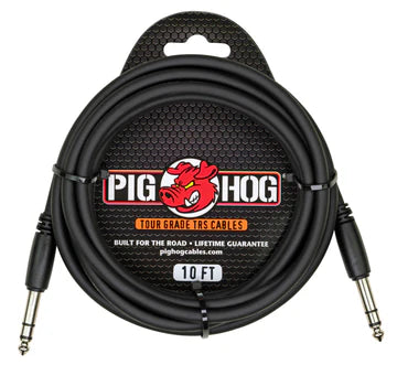Pig Hog 1/4" TRS - 1/4" TRS Cable