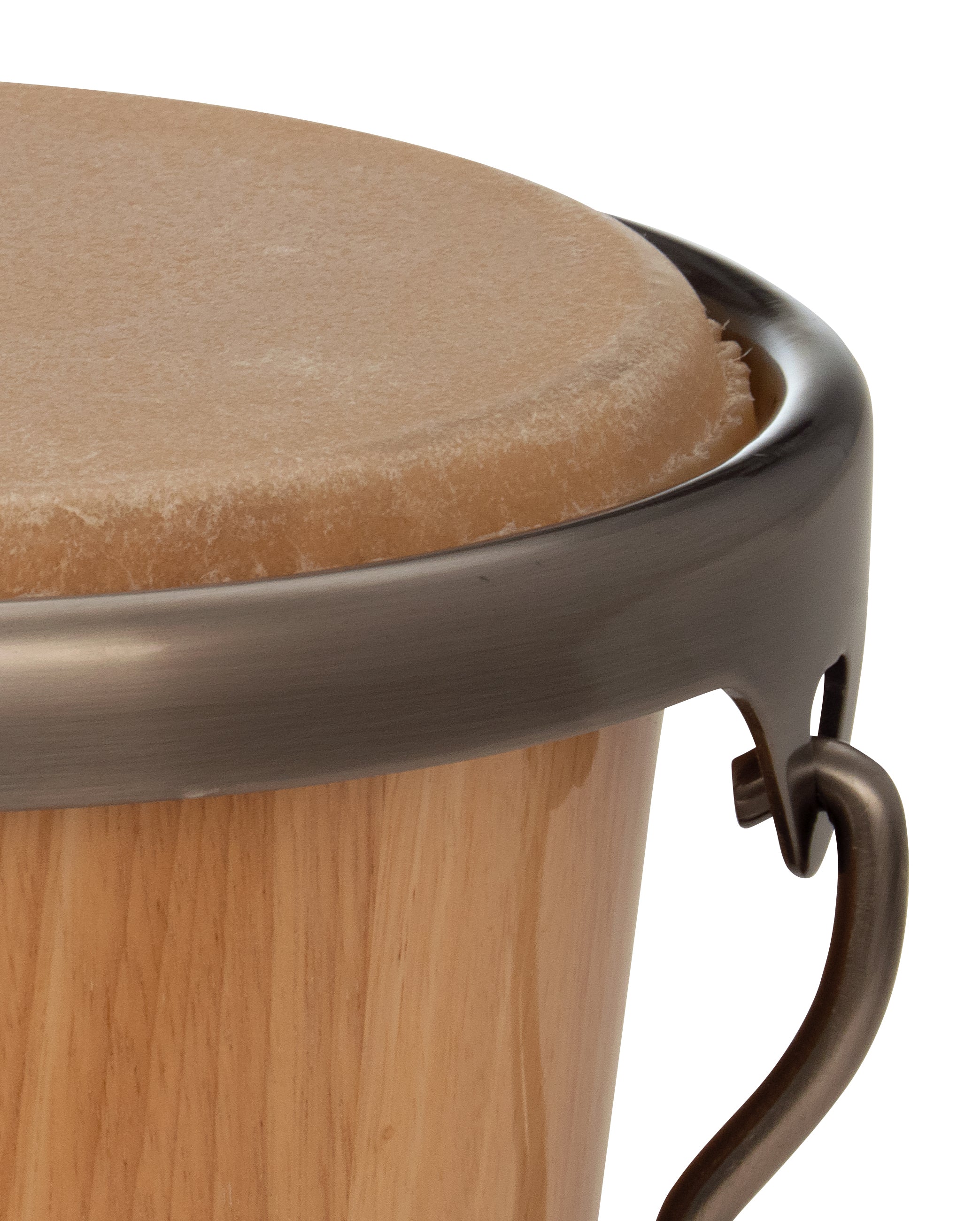 Pearl Primero Pro Wood Bongos - 7" And 8.5" in #511 Natural Clear Lacquer.