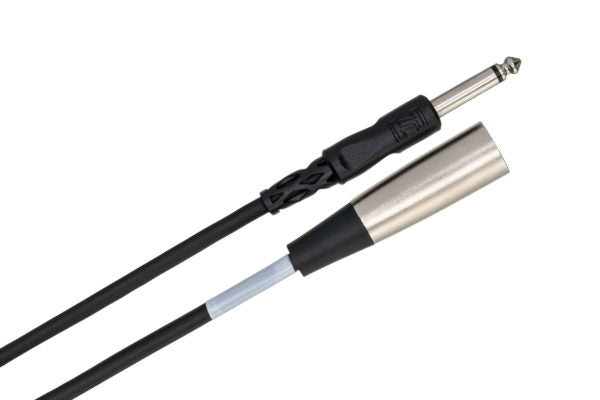 HOSA Unbalanced Interconnect 1/4 in TS to XLR3M