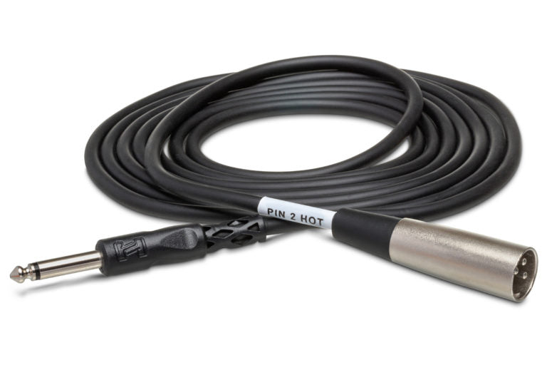 PXM-110 Unbalanced Interconnect 1/4 in TS to XLR3M