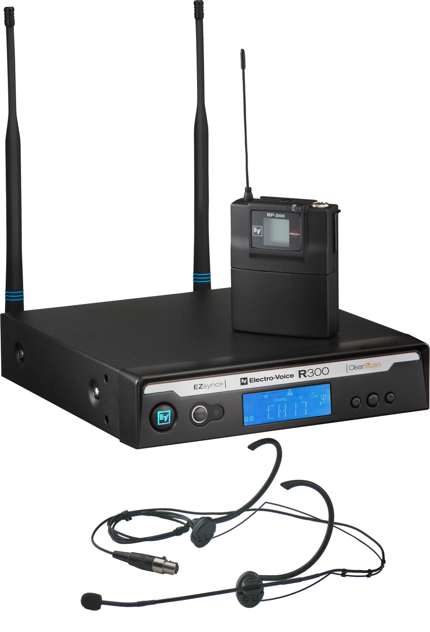 Electro-Voice R300-E-C Headworn Wireless Microphone System