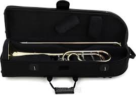 S.E. Shires Joseph Alessi Q Series Artist Model Tenor Trombone Clear Lacquer