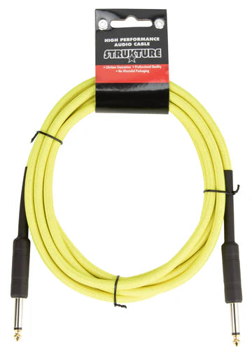 STRUKTURE INSTRUMENT CABLE, 10ft 6mm WOVEN