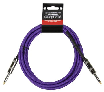 STRUKTURE INSTRUMENT CABLE, 10ft 6mm WOVEN