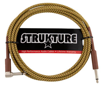 STRUKTURE INSTRUMENT CABLE, 10ft 6mm WOVEN