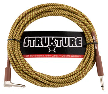 STRUKTURE INSTRUMENT CABLE, 10ft 6mm WOVEN