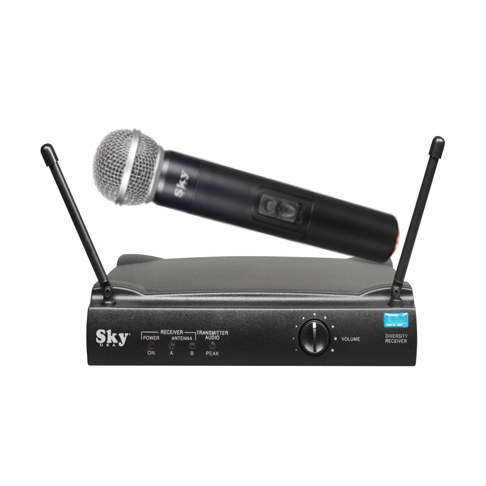 UHF Single Channel Wireless Handheld Microphone System SDM-5500