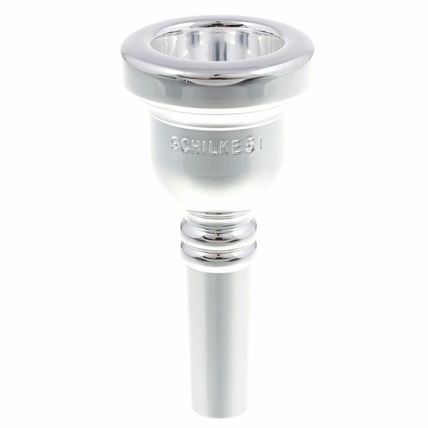 Schilke 45 51 Tenor Trombone Silver Mouthpiece