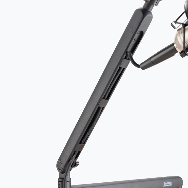 On Stage Low-Profile Broadcast Boom Arm