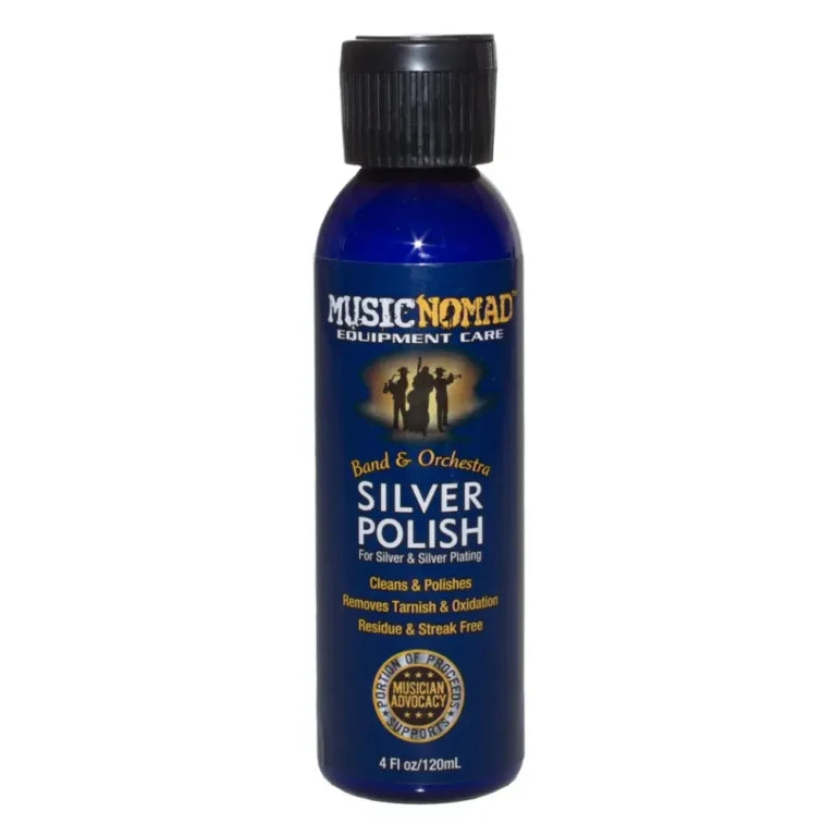 MusicNomad Silver Polish - 4 oz. Bottle