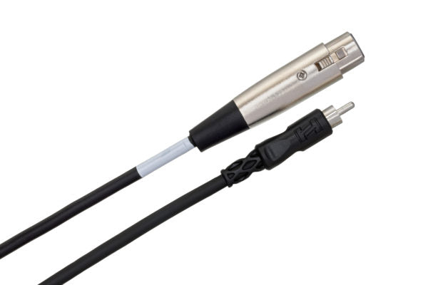 Hosa Unbalanced Interconnect XLR3F to RCA