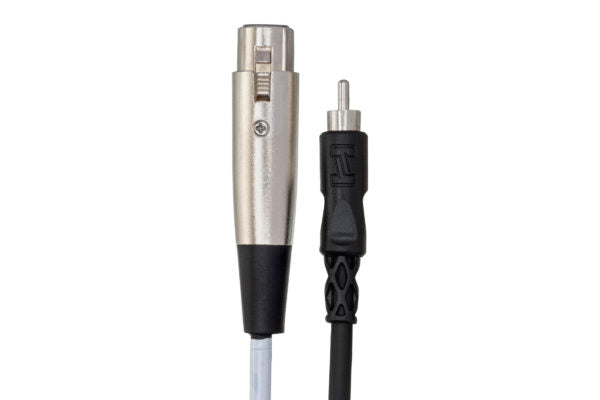 Hosa Unbalanced Interconnect XLR3F to RCA
