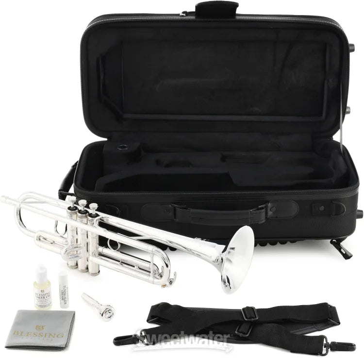 Blessing BTR1460S Performance Series Intermediate Bb Trumpet Silver Plated