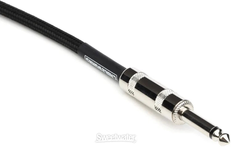 Gator Cableworks Backline Series Braided Instrument Cable - Black, 20 foot
